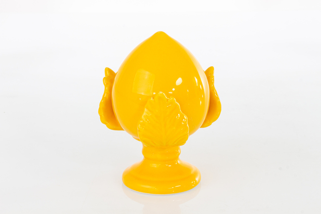 Regali e Bomboniere - Prodotti - Cuorematto SOLIDALE - PUMO COLORATO 12 CM - GIALLO CON BOX