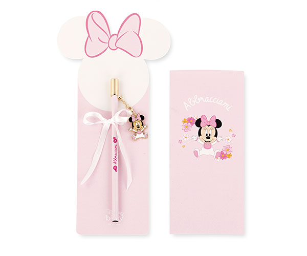 Regali e Bomboniere - Prodotti - Bomboniere Disney e cartoni - MATITA MINNIE TOPOLINA DISNEY 17,5CM CON BOX 