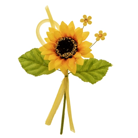 Regali e Bomboniere - Prodotti - Fiori - SOLEIL GIRASOLE RAMO CM.14