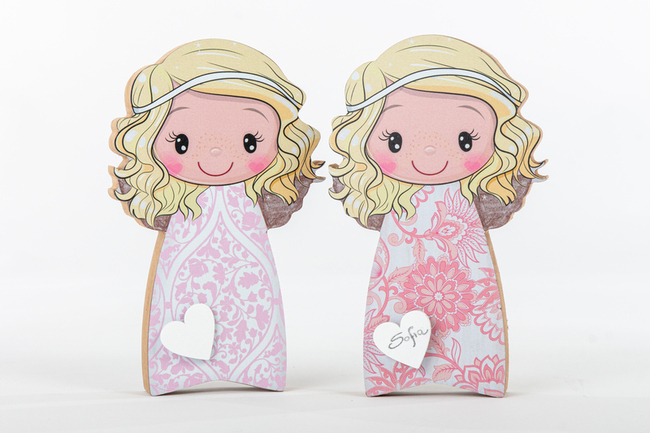 Regali e Bomboniere - Prodotti - Cuorematto SOLIDALE - ANGELO DECORATIVO F CUORSOAVE H19 CON BOX