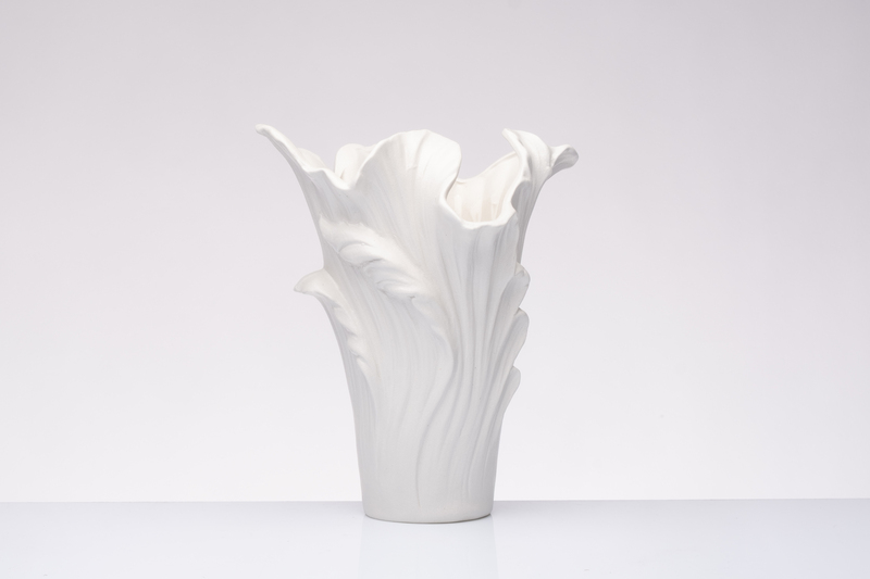 Regali e Bomboniere - Prodotti - Matrimonio - VASO H24CM FIORERAIO PORCELLANA BIANCA 