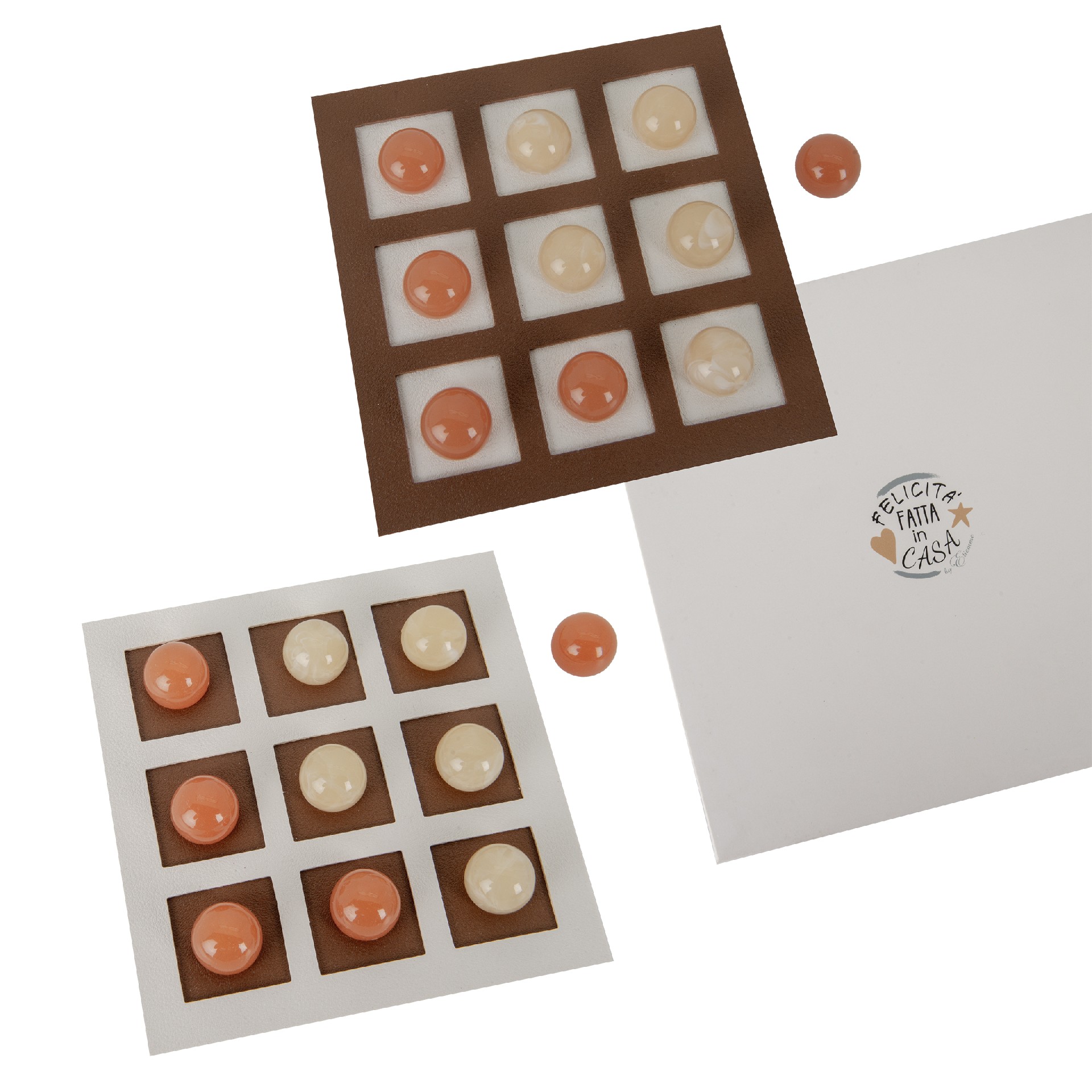 Regali e Bomboniere - Prodotti - Matrimonio - 13X13CM -  GIOCO TRIS ASSORTITI C/BOX