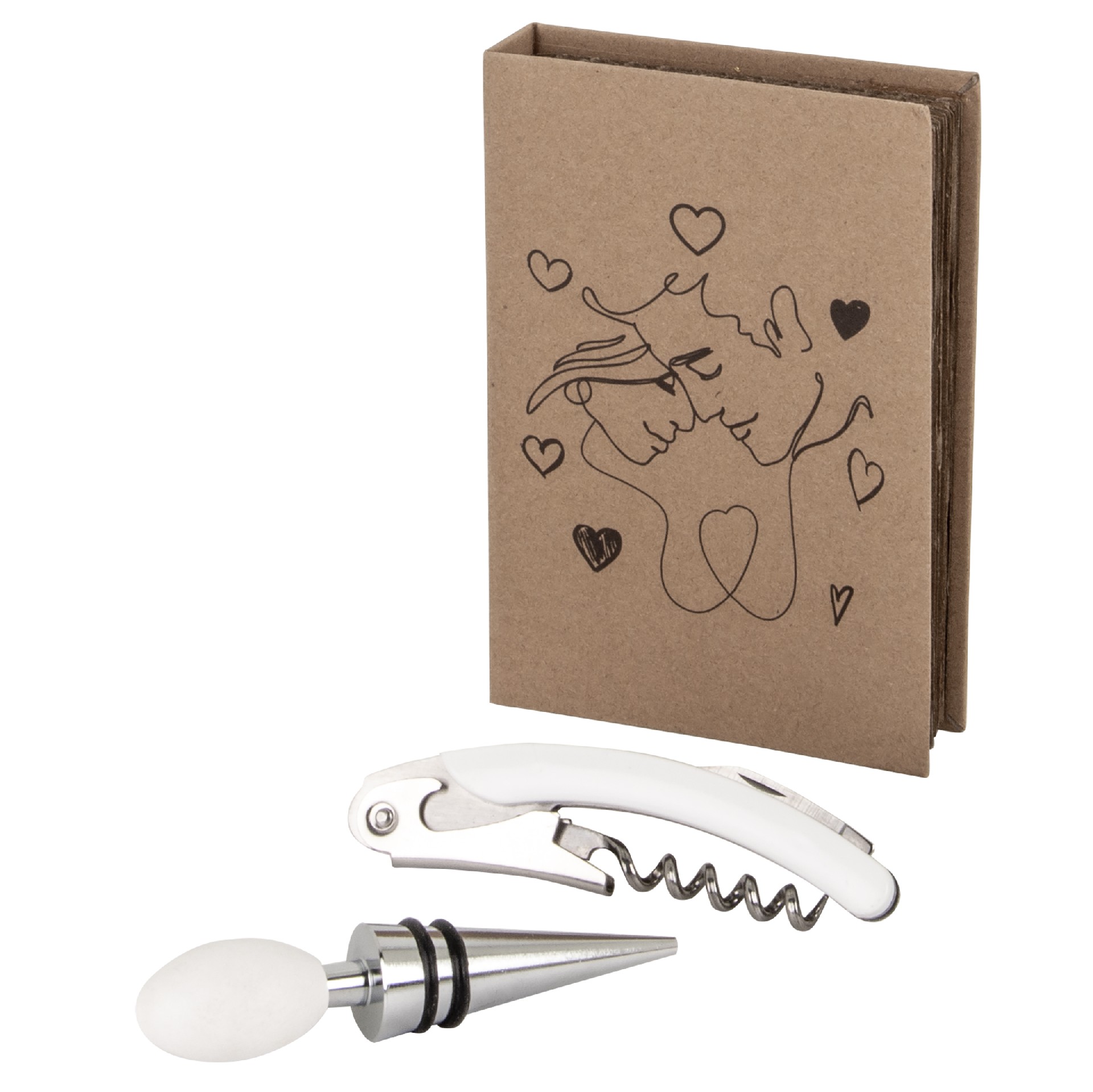 Regali e Bomboniere - Prodotti - Matrimonio - 11CM - TENERO SET 2 PEZZI C/BOX