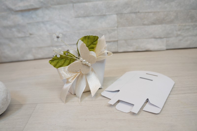 Regali e Bomboniere - Prodotti - Buste bomboniere - MINI SHOPPER PORTACONFETTI 4,5CM 