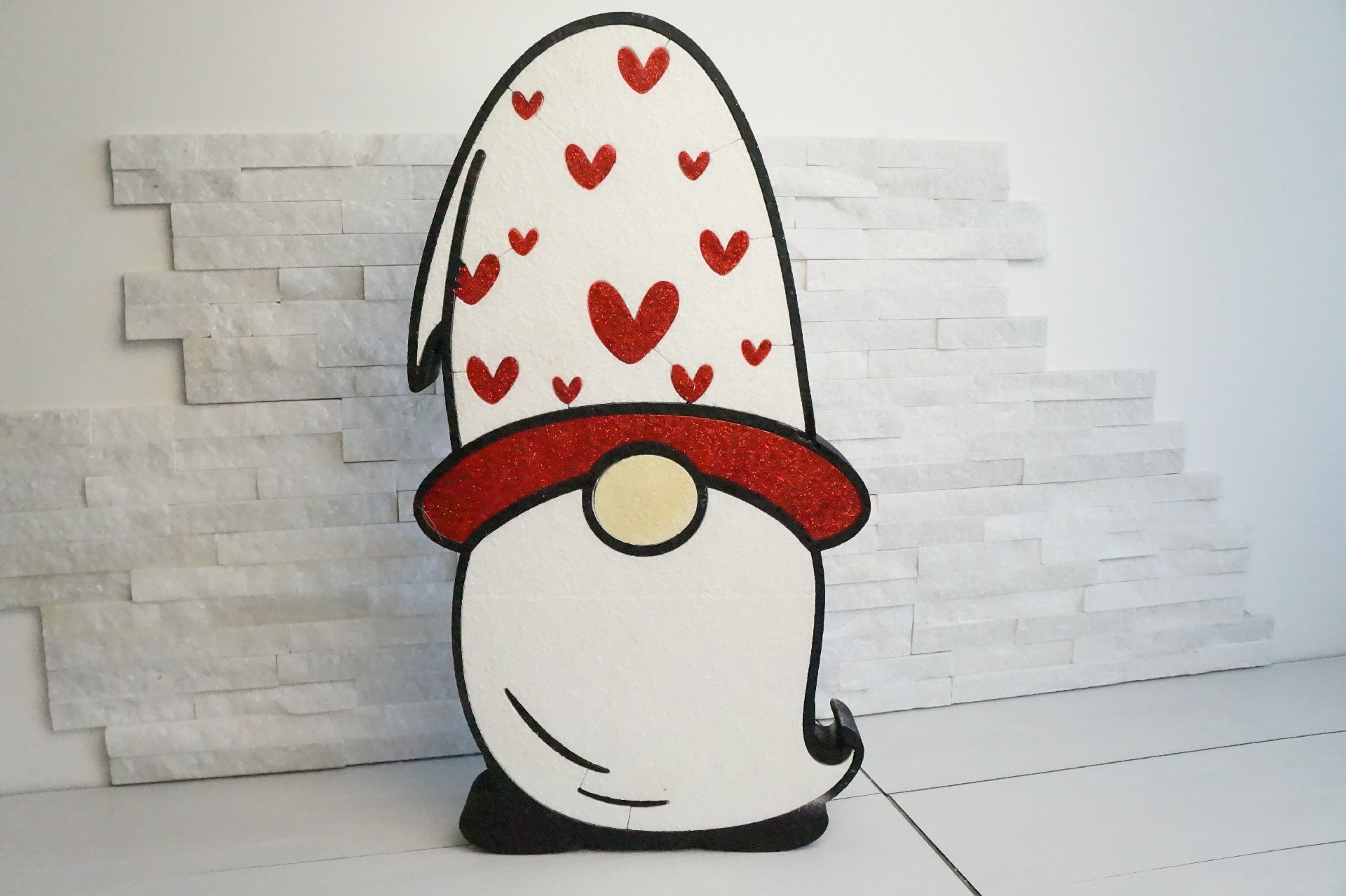 Regali e Bomboniere - Prodotti - San Valentino  - GNOMO DELLAMORE H55CM POLISTIROLO COLORATO