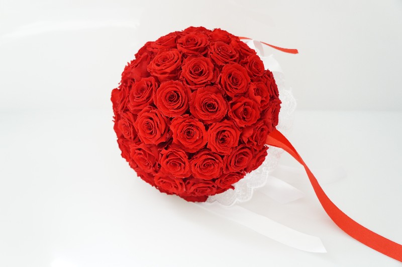 Regali e Bomboniere - Prodotti - BOUQUET  - BOUQUET DI ROSE STABILIZZATE ROSSE