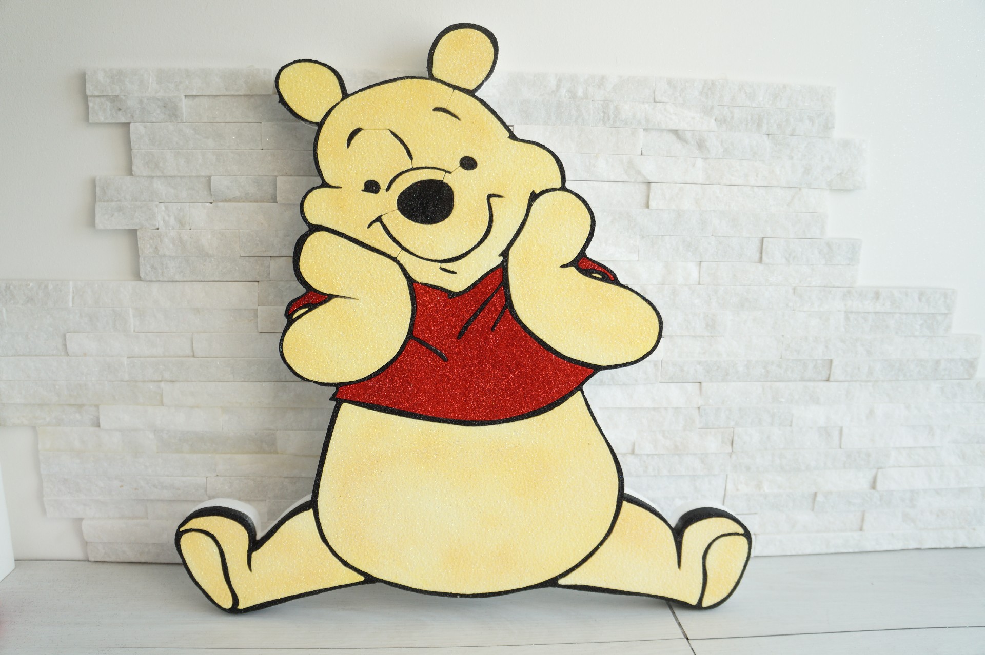 Regali e Bomboniere - Prodotti - PERSONAGGI POLISTIROLO - WINNIE POOH POLISTIROLO H60CM 