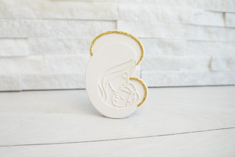 Regali e Bomboniere - Prodotti - MEMORY - FORMINA DONNA 6X9 ORO POLVERE DI MARMO CON BOX