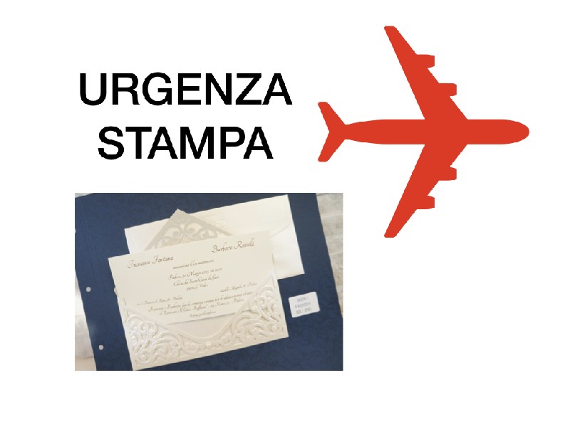 Regali e Bomboniere - Prodotti - PARTECIPAZIONI POST - STAMPA URGENTE COMPLETO NOZZE (SUPPLEMENTO ALLA STAMPA CLASSICA)