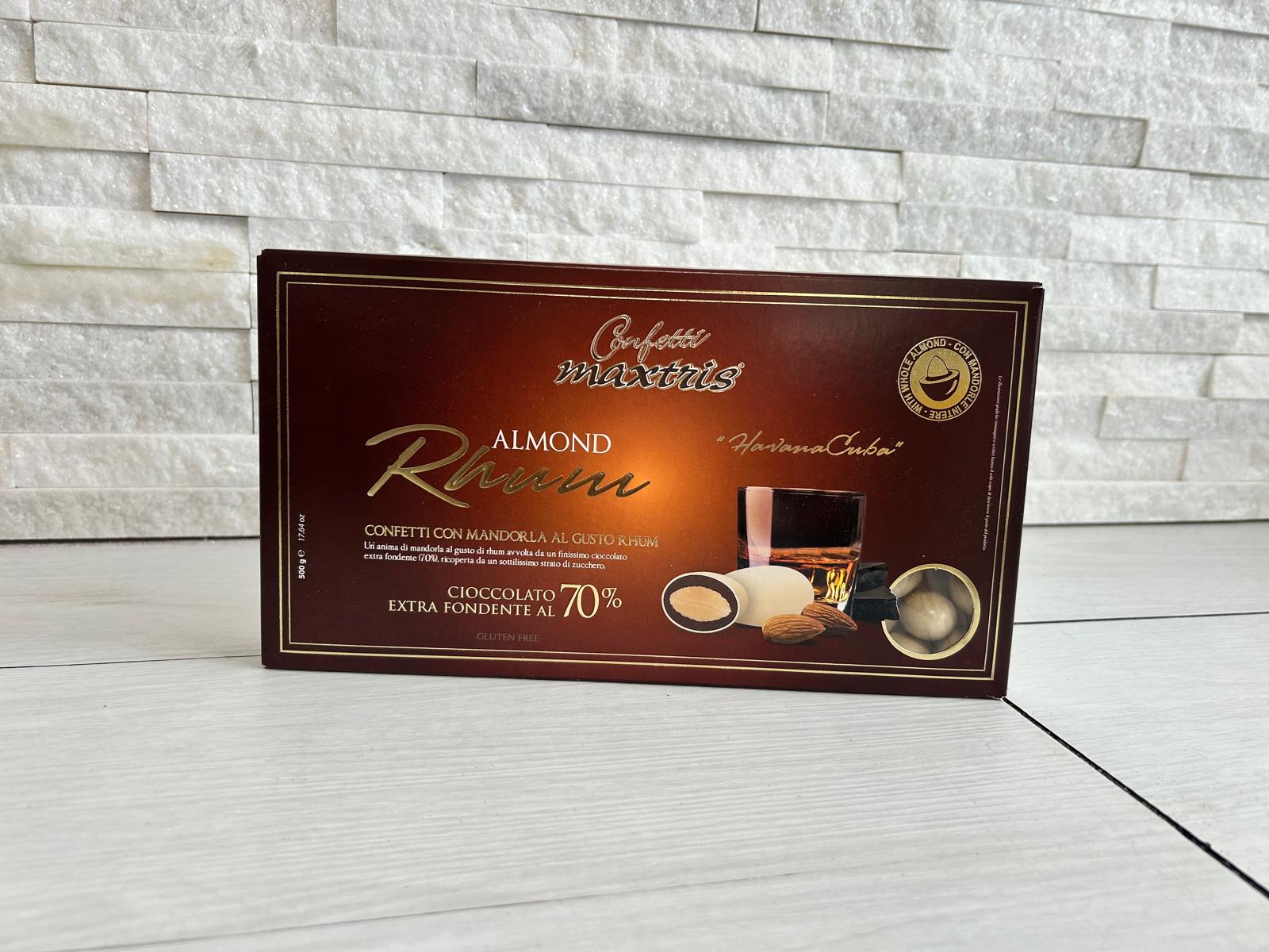 Regali e Bomboniere - Prodotti - CONFETTI MAXTRIS - CONFETTI MANDORLA AL RHUM 500gr