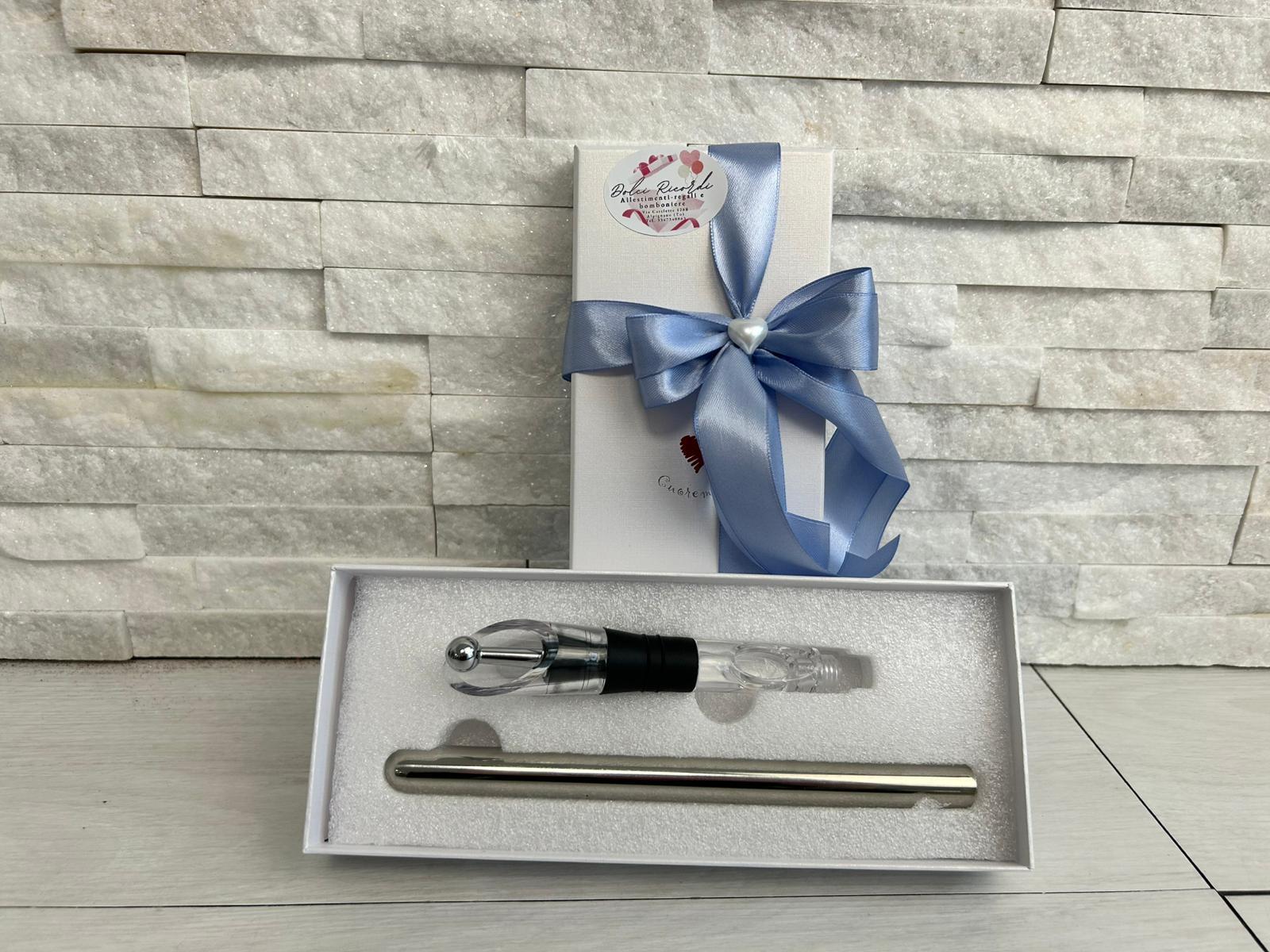 Regali e Bomboniere - Prodotti - Cuorematto SOLIDALE - WINE COOLER (RAFFRESCAMENTO VINO)