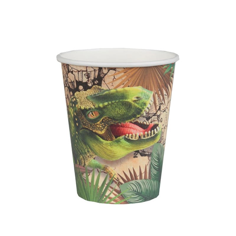 Regali e Bomboniere - Prodotti - Party e festa - BICCHIERI CARTA JURASSIC WORLD - 10PZ