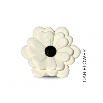 Regali e Bomboniere - Prodotti - MUHA - CARFLOWER BIANCO FIORI DI COTONE