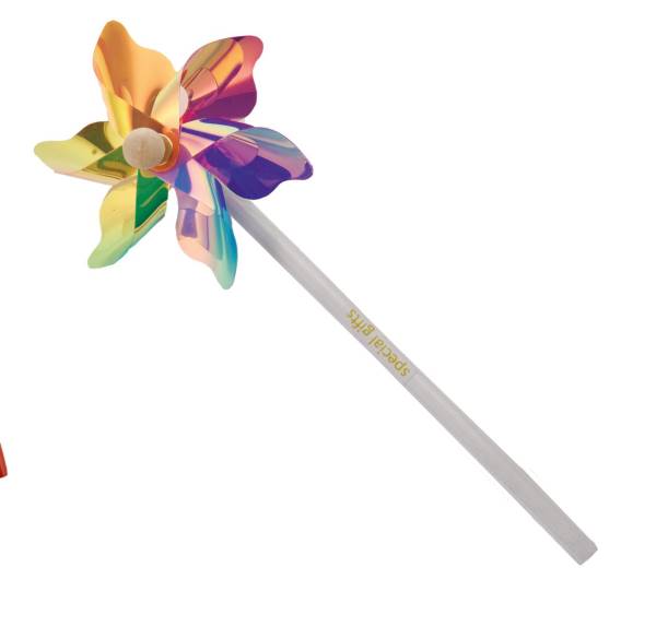 Regali e Bomboniere - Prodotti - Compleanno - 22CM - MATITA CON ELICA RAINBOW 