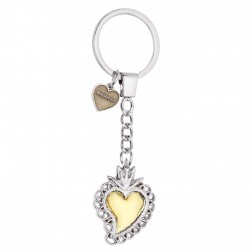 Regali e Bomboniere - Prodotti - BAGUTTA - PORTACHIAVI SACRO CUORE ORO