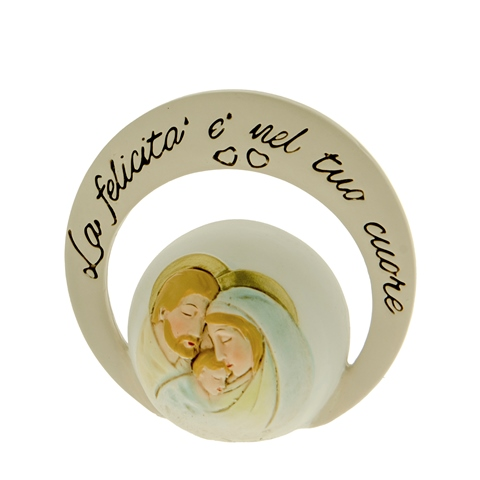 Regali e Bomboniere - Prodotti - Comunione e Cresima - IRIDE ICONA SACRA FAMIGLIA 8CM