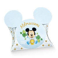 Regali e Bomboniere - Prodotti - Disney Scatoline e Box - BUSTA M.70X70X20 MICKEY BABY LEONE