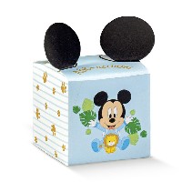 Regali e Bomboniere - Prodotti - Disney Scatoline e Box - CUBO 50X50X50 MICKEY BABY LEONE