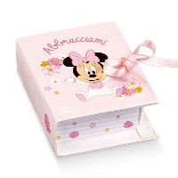Regali e Bomboniere - Prodotti - Disney Scatoline e Box - BOOK 70X60X30 MINNIE BABY FIORI