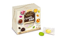 Regali e Bomboniere - Prodotti - Confetti PARTY - VASSOIO CONFETTI TENEREZZE MISTO CREME COLORATI 500GR IMBUSTATI SENZA GLUTINE