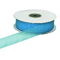 Regali e Bomboniere - Prodotti - Nastri ORGANZA - 6MM X50MT TURCHESE ORGANZA