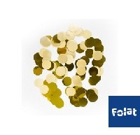 Regali e Bomboniere - Prodotti - Party e festa - LARGE CONFETTI ROUND GOLD