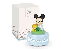 Regali e Bomboniere - Prodotti - Bomboniere Disney e cartoni - CARILLON MICKEY ABBRACCIAMI D.9,5XH.12,5CM