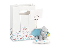 Regali e Bomboniere - Prodotti - Bomboniere Disney e cartoni - DUMBO 5/10CM RESINA CIELO CON SHOPPER