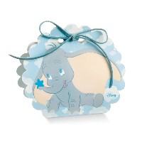 Regali e Bomboniere - Prodotti - Disney Scatoline e Box - 58X40X85 DUMBO AZZURRO BORSA ROTONDA