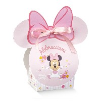 Regali e Bomboniere - Prodotti - Disney Scatoline e Box - MINNIE 55X40X105 BABY FIORI