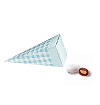 Regali e Bomboniere - Prodotti - Scatoline PORTA CONFETTI - 115MM CONO CIELO TED PORTACONFETTI