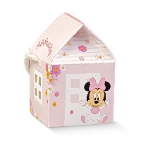 Regali e Bomboniere - Prodotti - Disney Scatoline e Box - CASETTA .C/CO55X55X50 MINNIE BABY FIORI