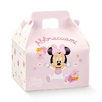 Regali e Bomboniere - Prodotti - Disney Scatoline e Box - VALIGETTA 70X60X43 MINNIE BABY FIORI