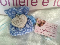 Regali e Bomboniere - Prodotti - Compleanno - CUORE CON NUMERO UNO COMPLEANNO 3X4CM CON NAPPINA IN MARMO DI CARRARA RICOMPOSTO LAVORATO A MANO  ANCHE ROSA