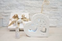 Regali e Bomboniere - Prodotti - Profumatori - DIFFUSORE LED CUORE CON ALBERO GRANDE 16X15X4CM CON KIT ESSENZA CLARALUNA CON BOX