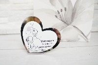 Regali e Bomboniere - Prodotti - Claraluna - PROFUMATORE CUORE FAMIGLIA 9X8.5X1 CON KIT ESSENZA E BOX
