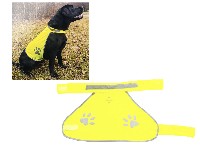 Regali e Bomboniere - Prodotti - ABBIGLIAMENTO PERSONALIZZABILE - Gilet di sicurezza ad alta visibilit per cani, regolabile tramite chiusura in velcro su collo e ventre, idonea a cani di piccola e media taglia, imbustato singolarmente. Circonferenze: S: collo 45 cm - ventre: 40 cm, M: collo 50 cm - ventre 52 cm - 