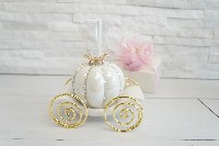 Regali e Bomboniere - Prodotti - Matrimonio - IRIS WHITE PROFUMATORE CARROZZA GRANDE 14X8X11CM