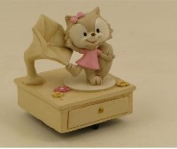 Regali e Bomboniere - Prodotti - OFFERTE DI GENNAIO - CARILLON VILMA 8,7X11CM GRAMMOFOMO