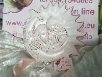 Regali e Bomboniere - Prodotti - Sacri - SOLE E LUNA GRANDE SACRA FAMIGLIA 33CM IN MARMO DI CARRARA RICOMPOSTO LAVORATO A MANO
