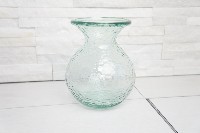 Regali e Bomboniere - Prodotti - Cristallo e Vetro - VASO VETRO BUCCIATO h18x15cm 