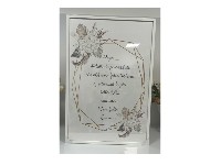 Regali e Bomboniere - Prodotti - Accessori Allestimenti - Quadro con dedica 60x90cm 