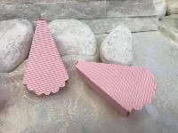 Regali e Bomboniere - Prodotti - Fette torte - FETTA PER BASE TORTA 10X3CM ROSA