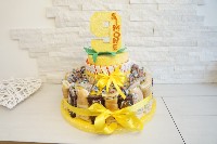 Regali e Bomboniere - Prodotti - TORTE MERENDA - TORTA MERENDA BRIOSH - BARRETTE - CARAMELLE CON NUMERO PERSONALIZZATO 