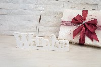 Regali e Bomboniere - Prodotti - Wedding Legno E FOREX - WEDDING CLIP SHABBY 18X5CM LEGNO