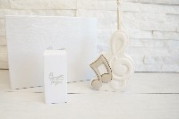 Regali e Bomboniere - Prodotti - MEMORY - PROFUMATORE NOTE NOCCIOLA Kit ESSENZA INCLUSI CON BOX POLVERE DI MARMO 