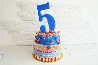 Regali e Bomboniere - Prodotti - TORTE MERENDA - TORTA MERENDA SUPER MARIO X 20 BAMBINI PERSONALIZZABILE 