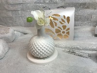 Regali e Bomboniere - Prodotti - Profumatori - DIFFUSORE CON ORCHIDEA E PROF CON SHOPPER A LED 