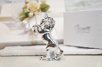 Regali e Bomboniere - Prodotti - MEMORY - CAVALLO RESINA  ARGENTO 10X6,5CM CON BOX