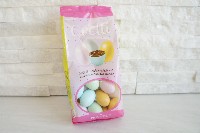 Regali e Bomboniere - Prodotti - Pasqua - Ovetti al cioccolato 200GR al latte ripieni di crema alla nocciola, finemente confettati. Gluten free.